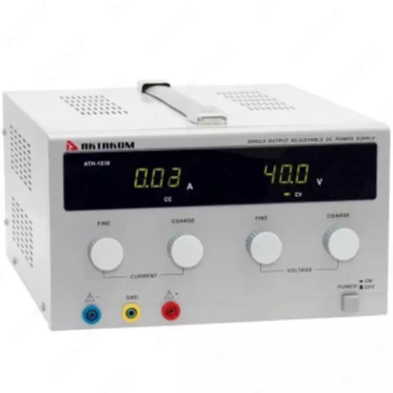 АТН-1236 - источник постоянного напряжения 0-30 В и тока 0-10 А