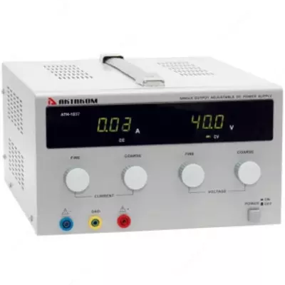 АТН-1237 - источник постоянного напряжения 0-30 В и тока 0-20 А