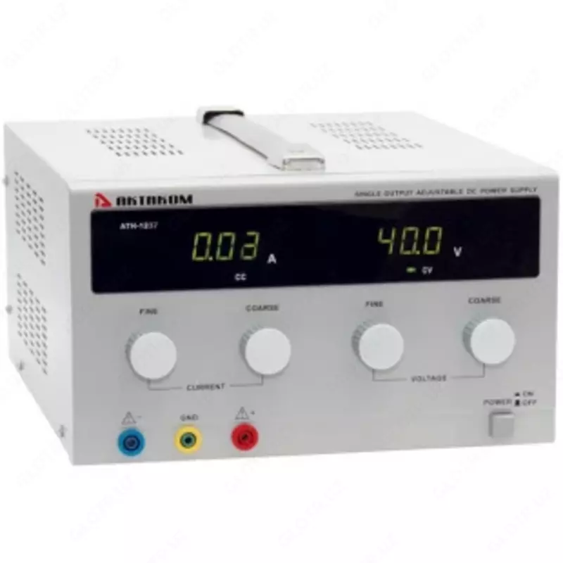 АТН-1237 - источник постоянного напряжения 0-30 В и тока 0-20 А