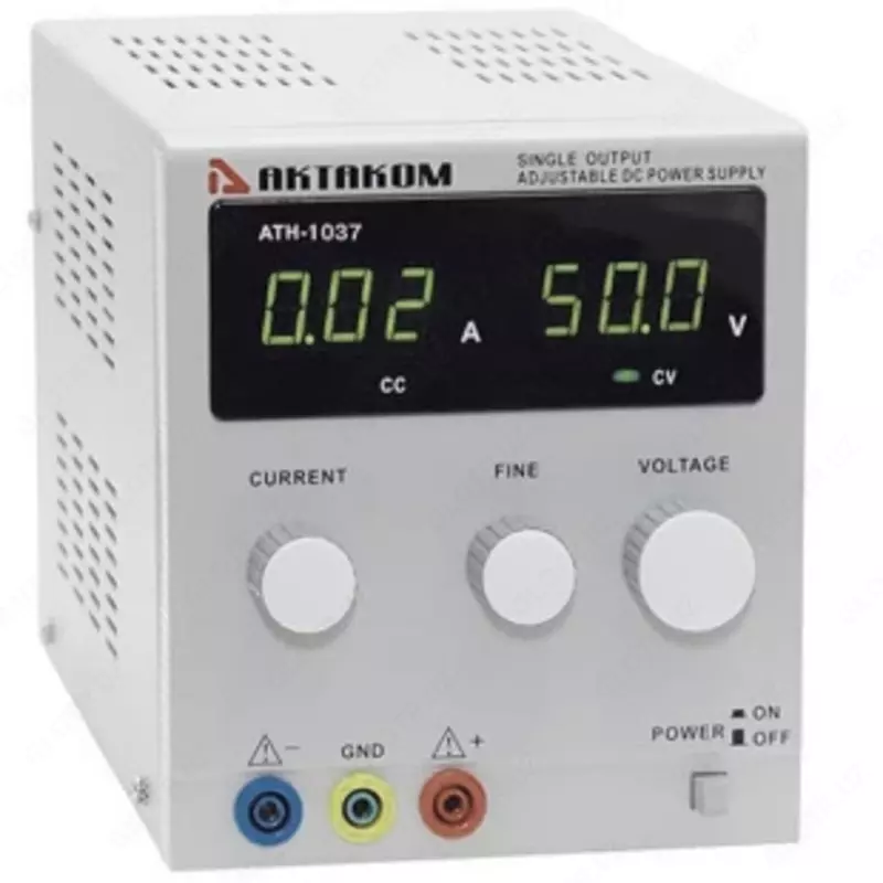АТН-1037 - источник постоянного тока 0-3 А и напряжения 0-30 В