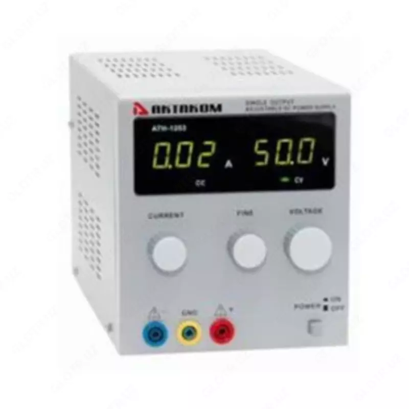 АТН-1253 - источник постоянного напряжения 0-50 В и тока 0-3 А