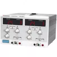 АТН-3031 - трехканальный источник постоянного тока 0 01-1 5 А  напряжения 0 1-30 В (третий канал не регулируемый 5 В/5 А)