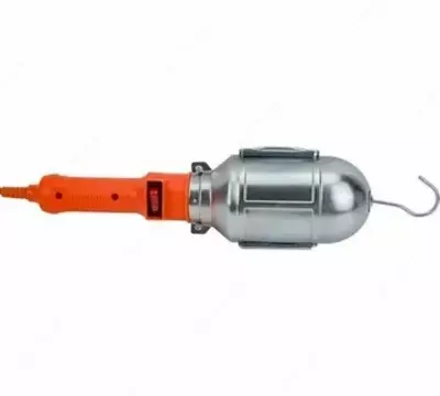 Светильник переносной УП-1Р плоская вилка (с выкл.) 10метров ИЭК