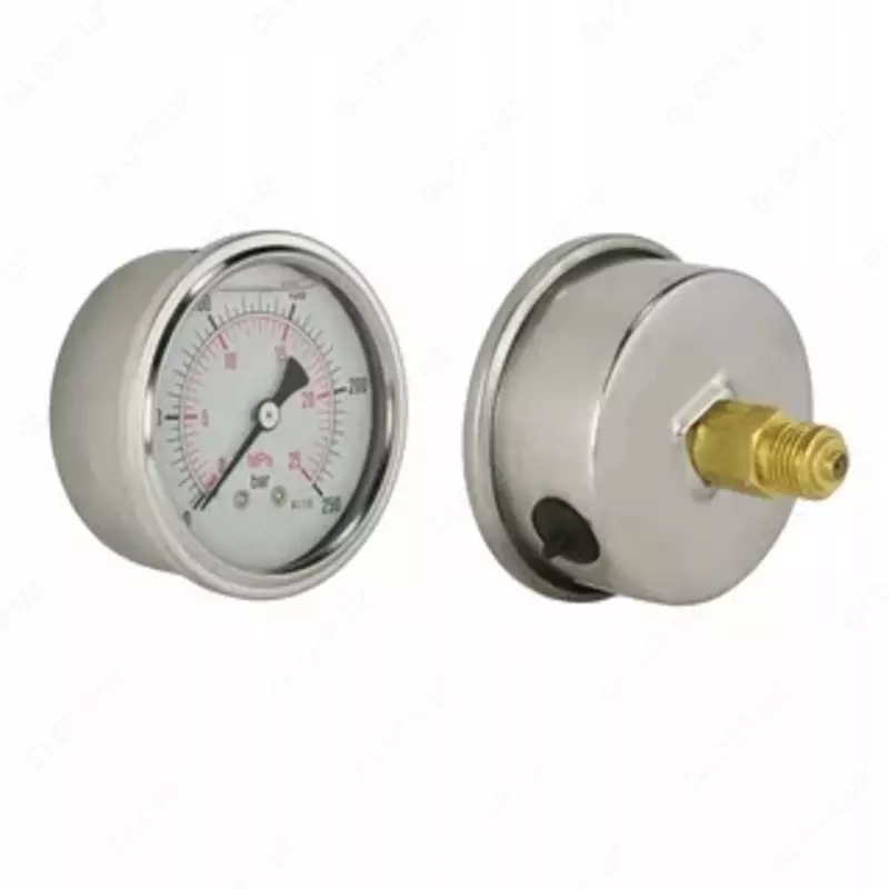 Манометр “Moneks” дм -63мм резьба 1/4-0-100м/бар