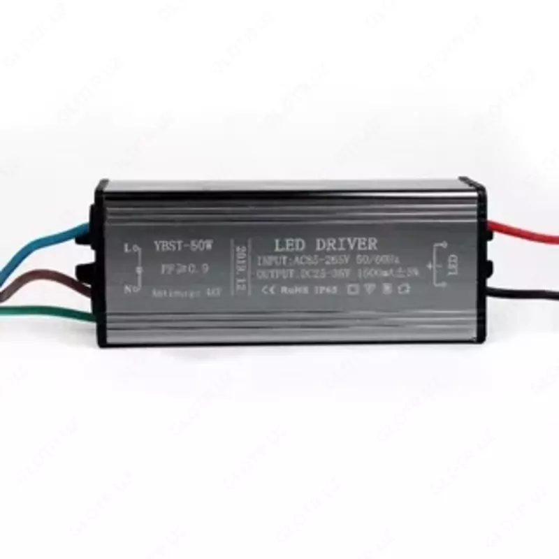 Led Driver 50W 1500mA 50/60Hz quvvat manbai