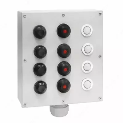 ПКУ-15-21.341-54У2 (6*ВК30-10-11110-54(1з+1р) черная +6*ВК30-10-11110-54(1з+1р) красная +PG-36)  пост управления (ЭТ)