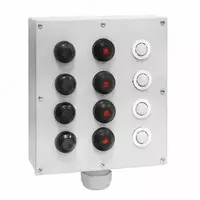 ПКУ-15-21.341-54У2 (6*ВК30-10-11110-54(1з+1р) черная +6*ВК30-10-11110-54(1з+1р) красная +PG-36)  пост управления (ЭТ)