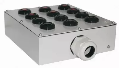  ПКУ-15-21.341-54У2 (6*ВК30-10-11110-54(1з+1р) черная +6*ВК30-10-11110-54(1з+1р) красная +PG-36)  пост управления (ЭТ) - 