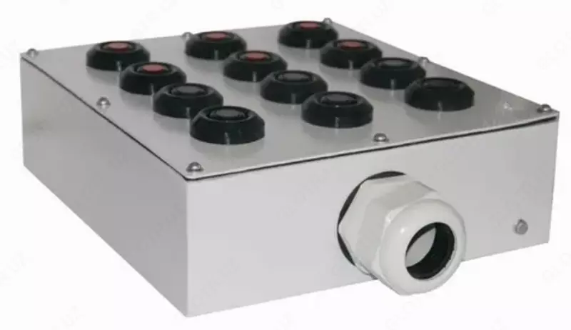  ПКУ-15-21.341-54У2 (6*ВК30-10-11110-54(1з+1р) черная +6*ВК30-10-11110-54(1з+1р) красная +PG-36)  пост управления (ЭТ) - 