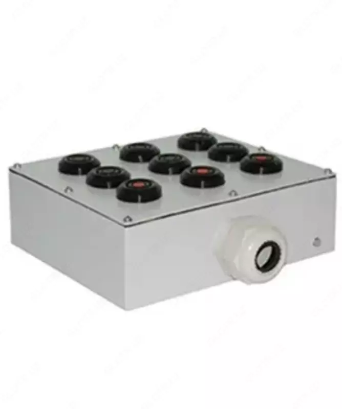 ПКУ-15-21.331-54У2 (6*КЕ081/2(1з+1р) черная + 3*КЕ081/2(1з+1р) красная + PG-36)  пост управления (ЭТ)