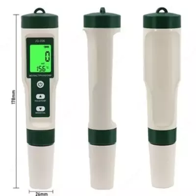 Ko‘p funksiyali 10 in 1 TPH/TDS/EC/ORP/TEMP/MV/SG/Salinity sinagichi
