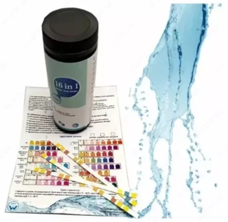  Лакмус тест - полоски  17 в 1  набор для проверки качества воды - 