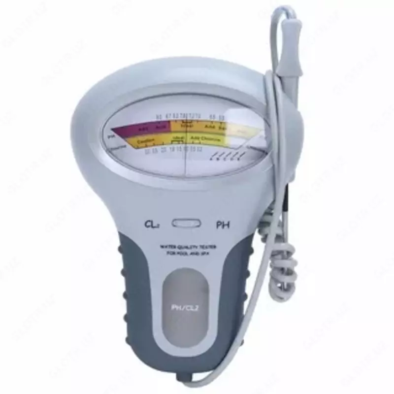  Xlor va suvning pH sinagichi 2 da 1 - 