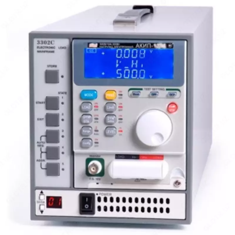AKIP-1303 — doimiy tok uchun modulli elektron yuklama.