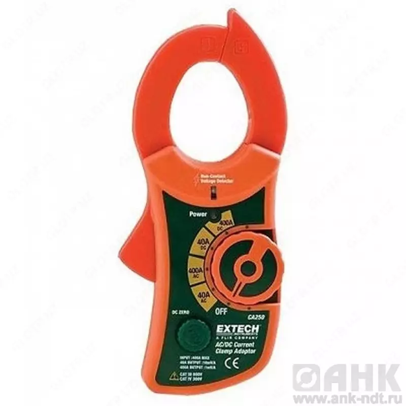 Клещи-адаптер переменного/постоянного тока Extech CA250 на 400А +