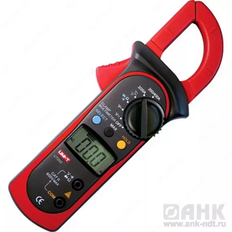 UT203 o‘zgaruvchan va o‘zgarmas tok tokini o‘lchash qisqichlari