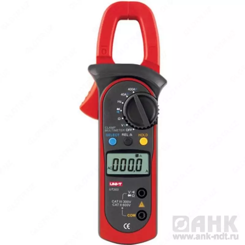 UT204A o‘zgaruvchan va o‘zgarmas tok tokini o‘lchash qisqichlari