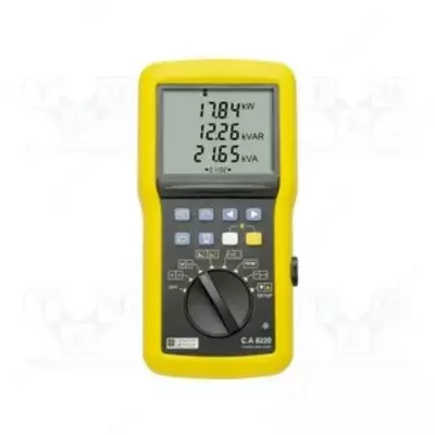 S.A 8220 elektr tarmog‘i quvvati va sifatining bir fazali analizatori