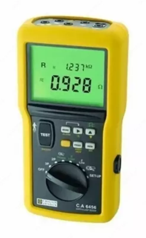C.A 6456 — измеритель сопротивления заземления и петли фаза-ноль