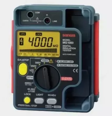 Sanwa MG1000 megaommetri