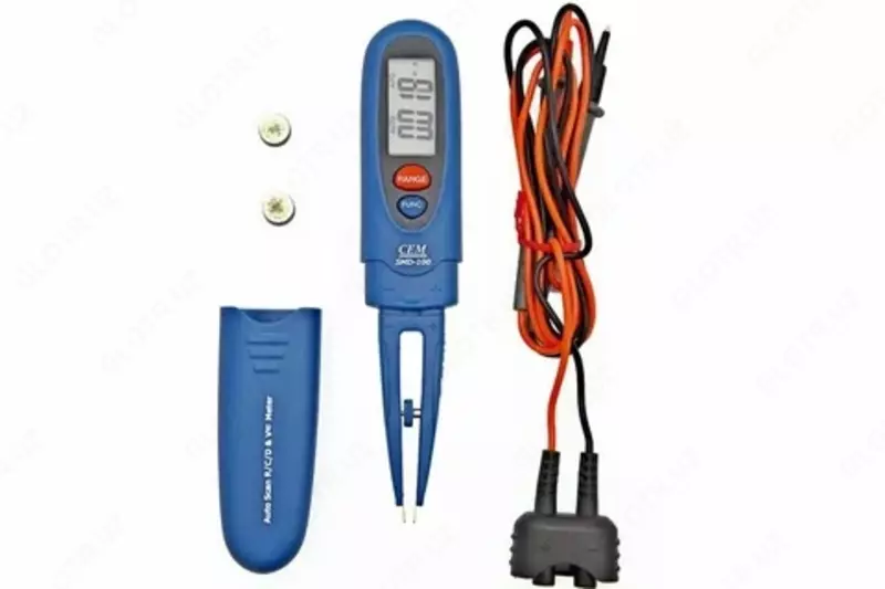 Измеритель емкости сопротивления smd-компонентов CEM SMD-100