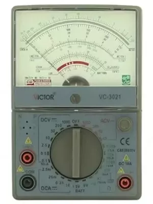 Viktor VC3021 analog multimetri