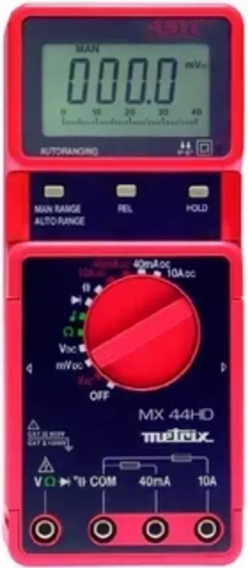 MX44HD — мультиметр для измерений в сложных условиях IP67