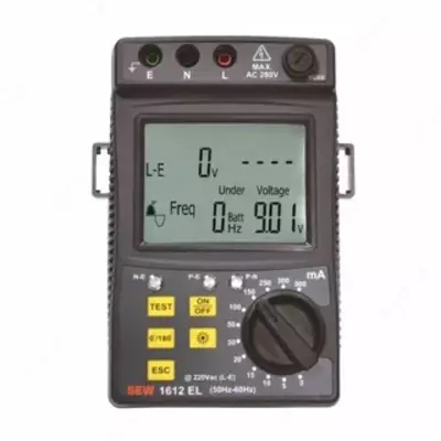 Цифровой измеритель параметров УЗО 1612 EL