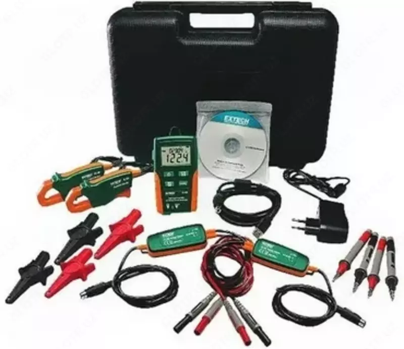 Регистратор TRUE RMS значений напряжения / силы переменного тока с двойным входом Extech DL160