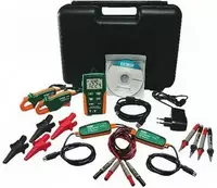 Регистратор TRUE RMS значений напряжения / силы переменного тока с двойным входом Extech DL160