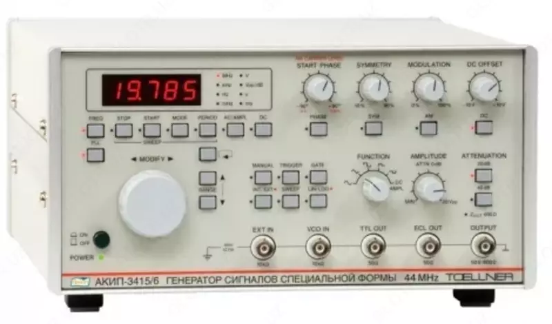 AKIP-3415/1. Maxsus shakldagi signallar generatori.