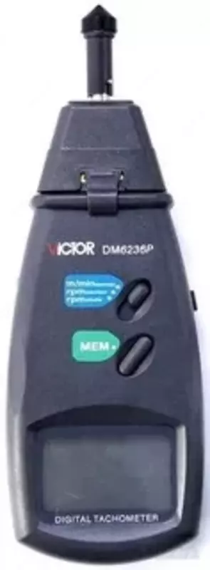 DM6236P. Контактный / лазерный фототахометр