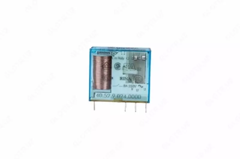 MINIATURE PCB RELAY / Миниатюрное реле; 2 перекидных контакта 8А (= 24В DC)