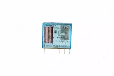 MINIATURE PCB RELAY / Миниатюрное реле; 2 перекидных контакта 8А (= 24В DC)