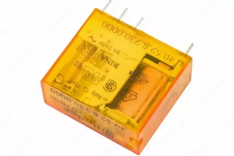 MINIATURE LCD RELAY / Miniatyura relesi; 2 ta 8A (~ 230V AC