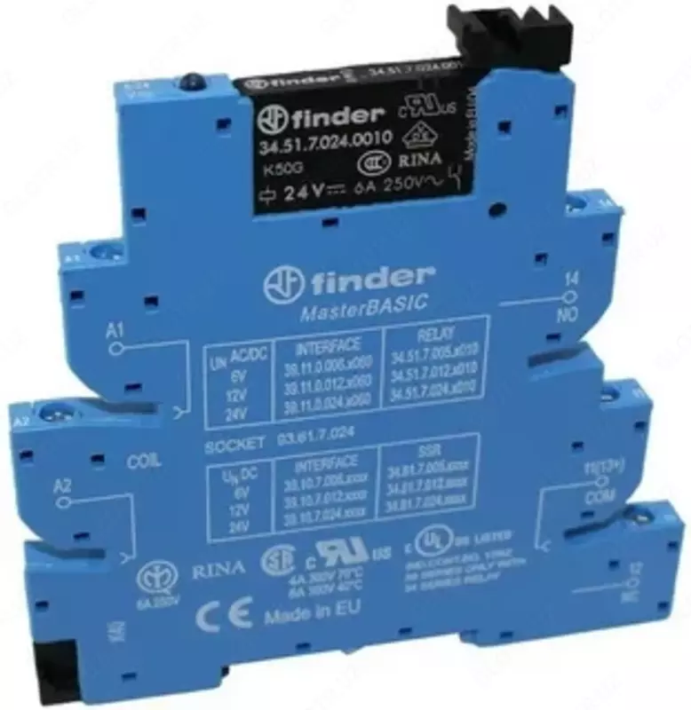 Интерфейсный модуль реле MasterBASIC; 1 MASTERBASIC - INTERFACE RELAY EMR