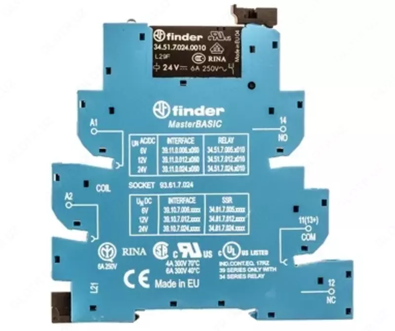 MasterBASIC relesining interfeys moduli; MASTERBASIC - INTERFACE RELAY EMR