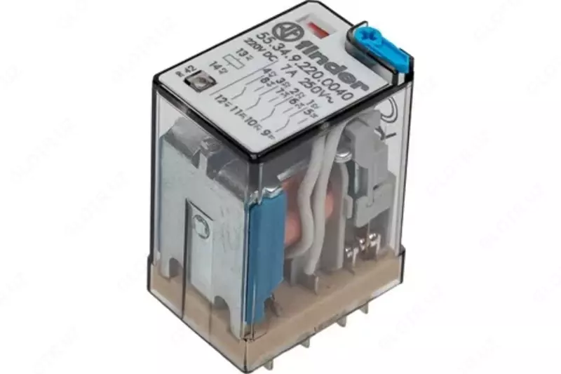 MINIATURE GENERAL PURPOSE RELA / Oraliq rele; 4 ta 7A (= 220V DC) qayta ulash kontakti