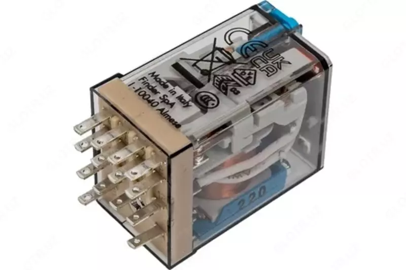 MINIATURE GENERAL PURPOSE RELA / Oraliq rele; 4 ta 7A (= 220V DC) qayta ulash kontakti