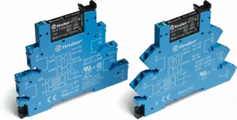 Qattiq jismli relening interfeys moduli (=24V tok sezgirligi) chiqish zanjiri 1NO 5A, 250V DC - vintli qisqichlar/ MODULAR INTERFACE WITH RELAY SSR
