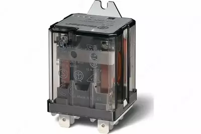 POWER RELAY / Силовое реле; 3НО контакта  зазор 3мм. 16А (~ 230В AC) подключение через Faston  фланцевый монта