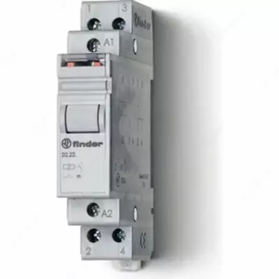MODULAR STEP RELAY / Модульное импульсное реле; 2НО контакта 16А (~ 230В AC)