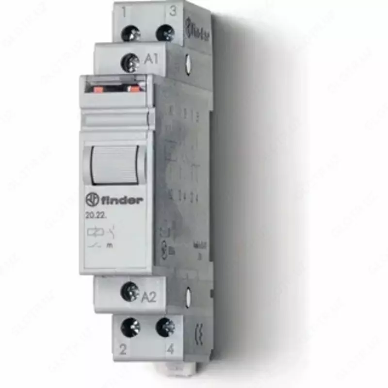MODULAR STEP RELAY / Модульное импульсное реле; 2НО контакта 16А (~ 230В AC)