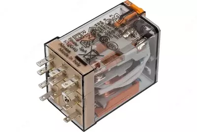 MINIATURE GENERAL PURPOSE RELA / Промежуточное реле; 2 перекидных контакта 10А (~ 24В AC)