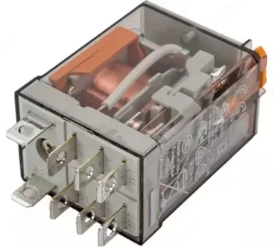 MINIATURE LCD RELAY / Oraliq rele; 10A kuchlanishli 2 ta qayta ulash kontakti (~ 230V AC)