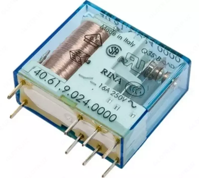 MODULAR INTERFACE WITH RELAY / Миниатюрное реле; 1 перекидной контакт 16А (= 24В DC)