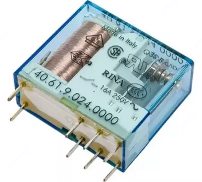 MODULAR INTERFACE WITH RELAY / Миниатюрное реле; 1 перекидной контакт 16А (= 24В DC)