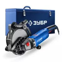 ZUBR d 180 mm  2200 Vt  45 mm  ariq ochuvchi  metall quti  Professional (ZSH-P45-2200 PTK)