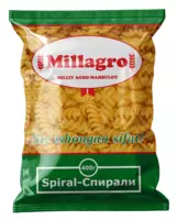 Макаронные изделия Millagro – высший сорт (производство Алтай)