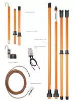 КНН-500 с УДСП — комплект для измерения наведенного напряжения (с устройством дистанционного считывания показаний)